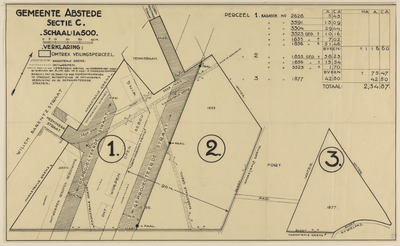 217380 Plattegrond van het terrein ten oosten van de Willem Barentszstraat te Utrecht, met aanwijzing van de ontworpen ...